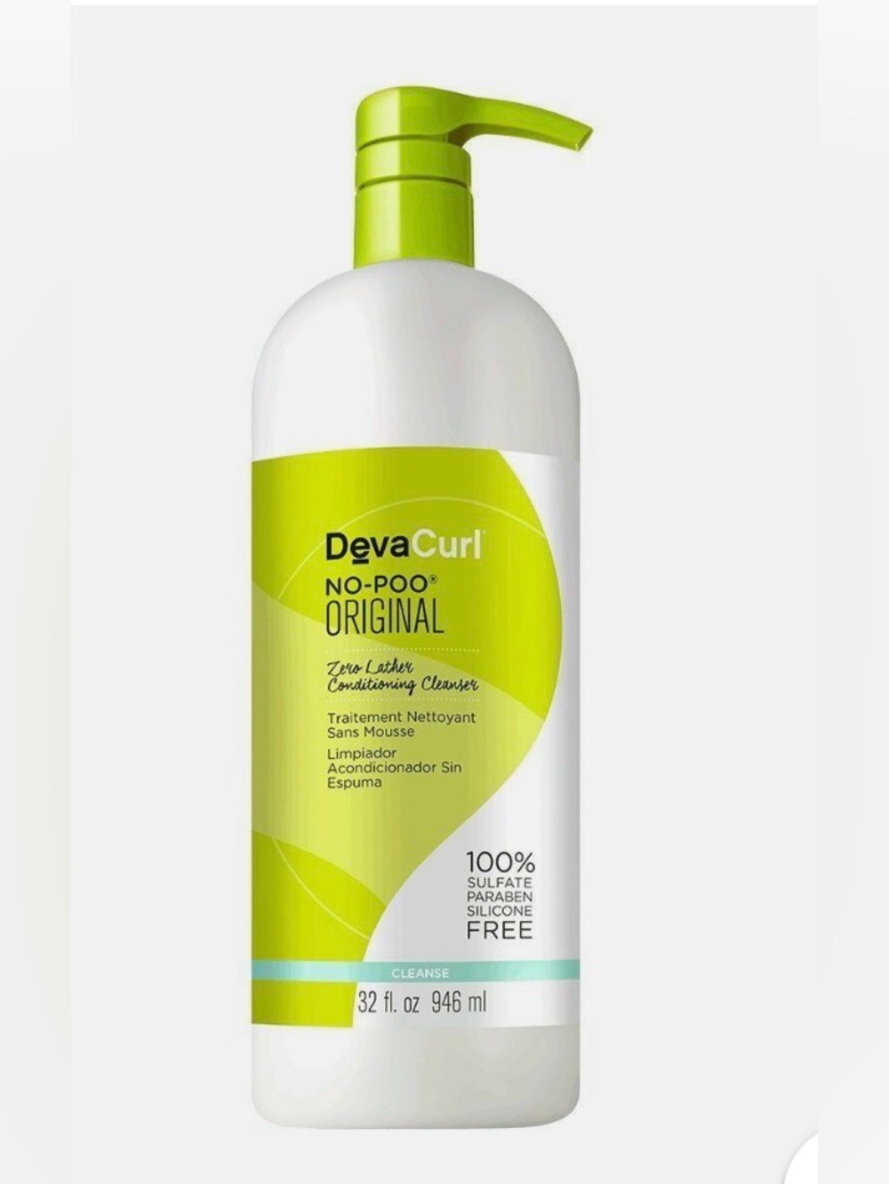 DevaCurl No-Poo Original Conditioning Cleanser - 32 oz